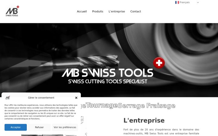 Screenshot of mb-swisstools.com