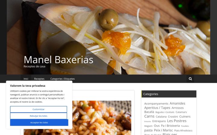 Screenshot of mbaxerias.com