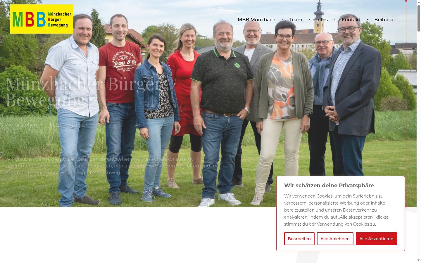 Sutikimo reklamjuostės, rodytos prieš bet kokią sąveiką, ekrano kopija