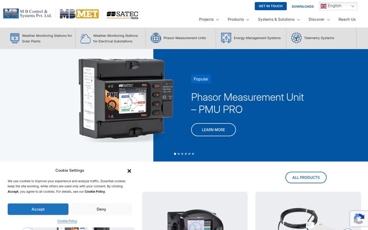 Screenshot of mbcontrol.com