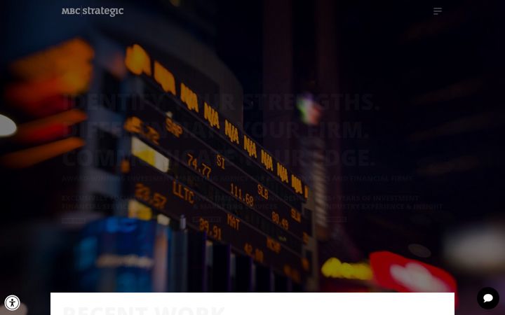 Screenshot of mbcstrategic.com