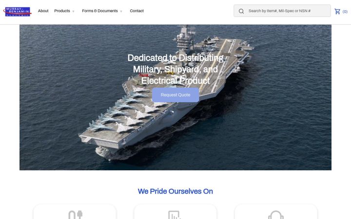 Screenshot of mbelect.com