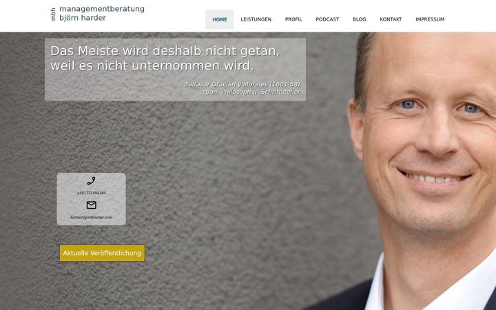 Screenshot of mbharder.com