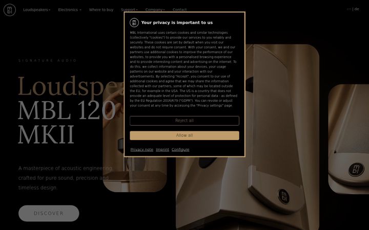 Screenshot of mbl-northamerica.com