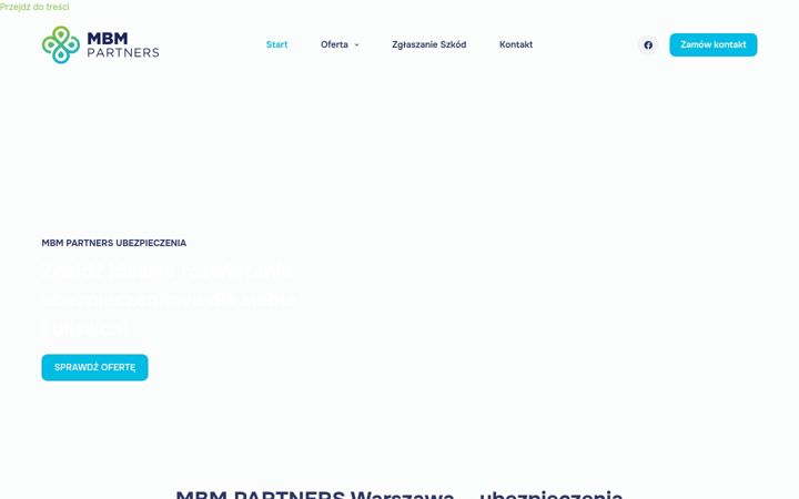 Screenshot of mbmpartners.pl