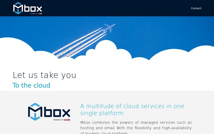 Screenshot of mbox.lu