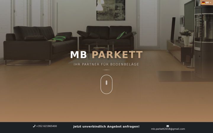 Screenshot of mbparkett.com