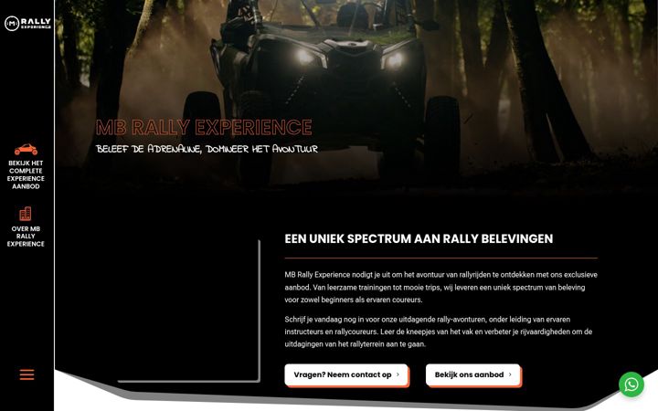 Screenshot of mbrallyexperience.com