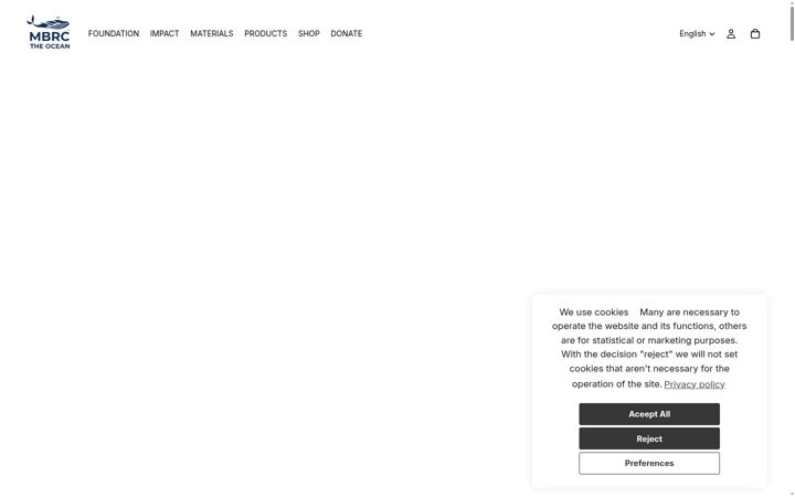 Screenshot of mbrctheocean.com