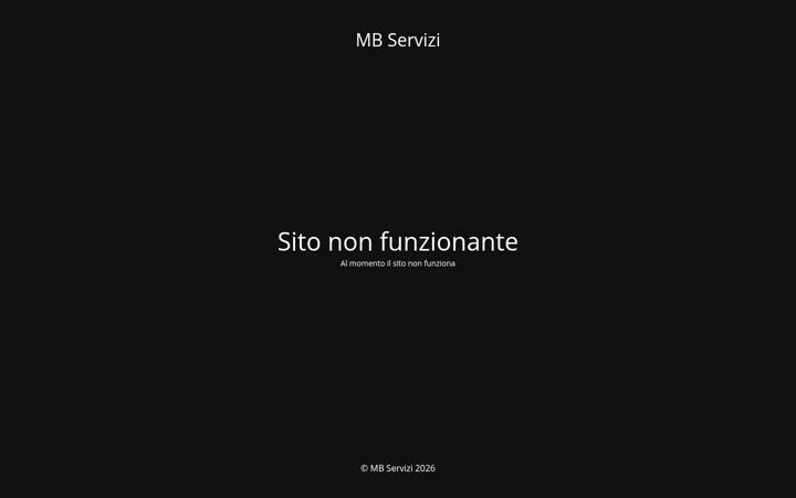 Screenshot ta' mbservizi.com