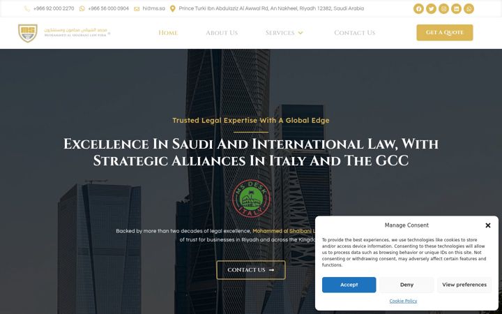 Screenshot of mbslf.com