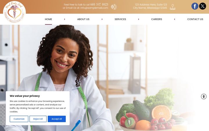 Screenshot of mbsweightreduction.com