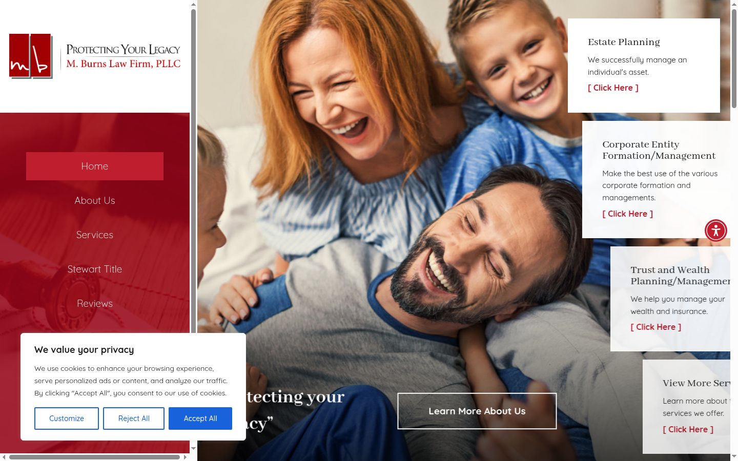 Sutikimo reklamjuostės, rodytos prieš bet kokią sąveiką, ekrano kopija