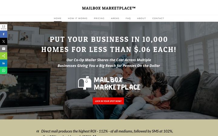 Screenshot of mbxmkt.com