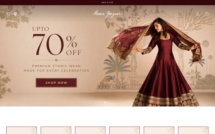 Screenshot of mbz.in