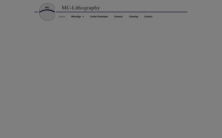 Screenshot of mc-lithography.com