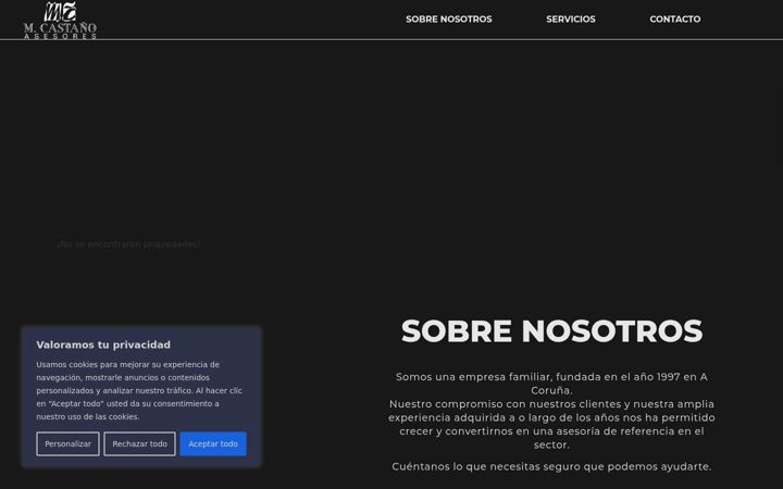 Screenshot of mcastanoasesores.com