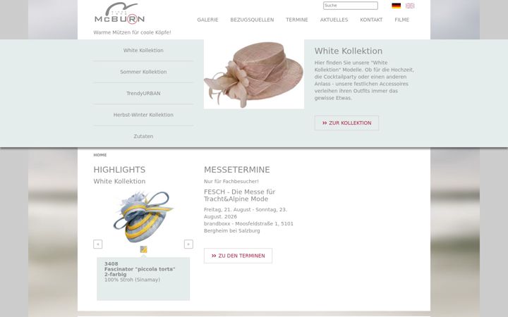 Screenshot of mcburn.com