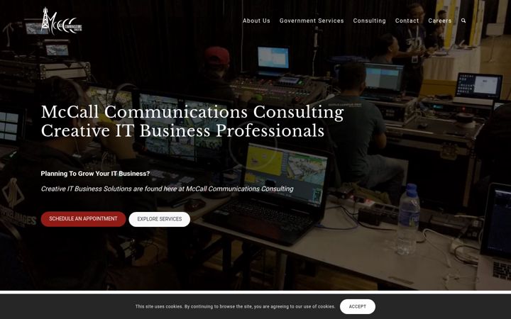 Screenshot of mccallcc.com