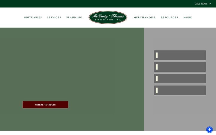 Screenshot of mccartythomas.com