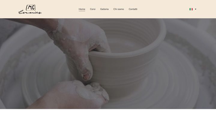 Screenshot of mcceramics.com