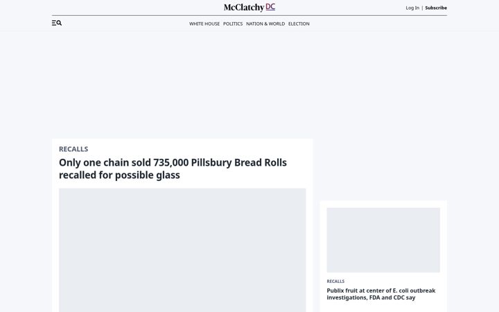 Screenshot ta' mcclatchydc.com