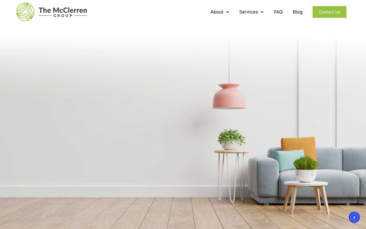 Skærmbillede af mcclerrengroup.com
