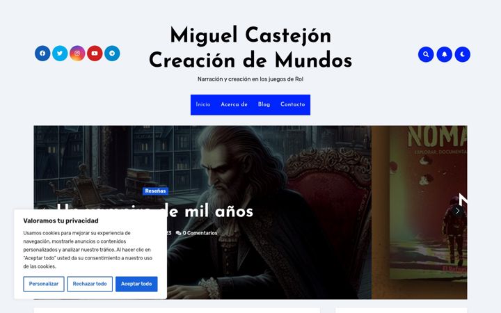 Screenshot of mccm.es