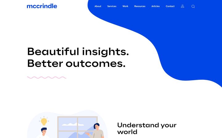 Screenshot of mccrindle.com.au