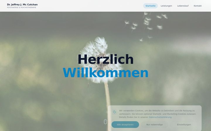 Screenshot of mccutchan.ch