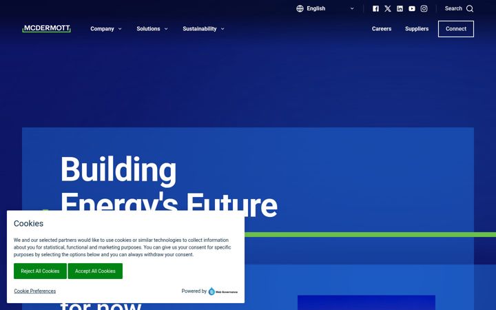 Screenshot of mcdermott.com