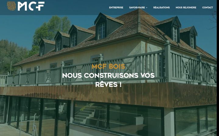 Screenshot of mcf-bois.com