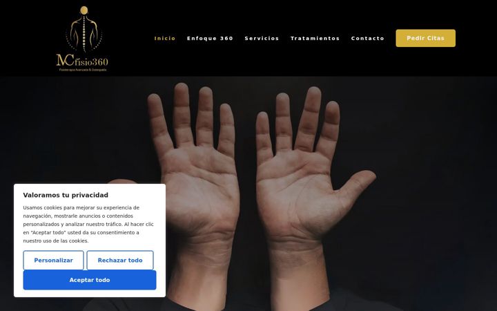 Screenshot of mcfisio360.com