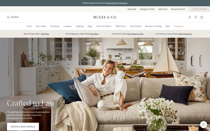 Screenshot of mcgeeandco.com