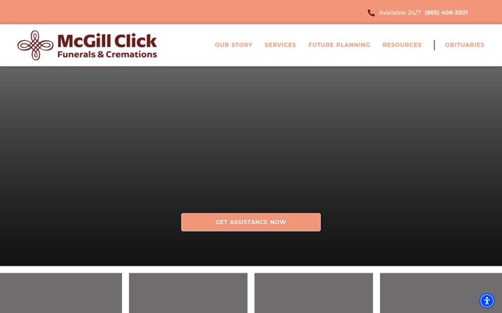 Screenshot of mcgillclick.com