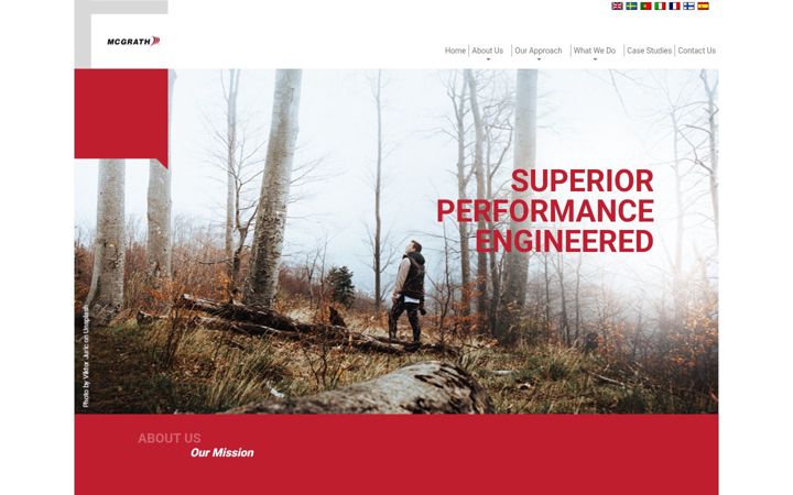 Screenshot of mcgrathworldwide.com