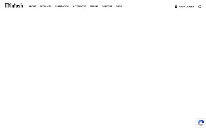 Screenshot of mcintoshlabs.com