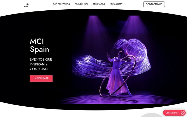 Screenshot of mcispain.es