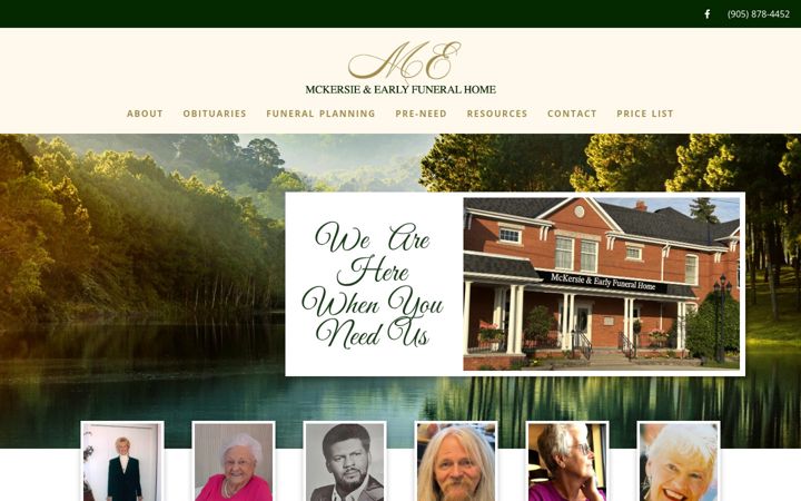 Screenshot of mckersieearly.com