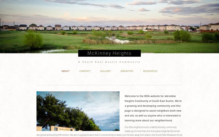 Screenshot of mckinneyheights.com