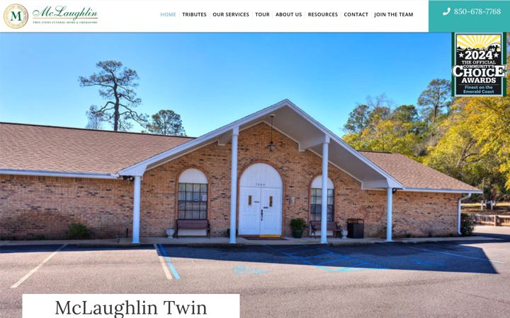 Screenshot of mclaughlintwincitiesfh.com