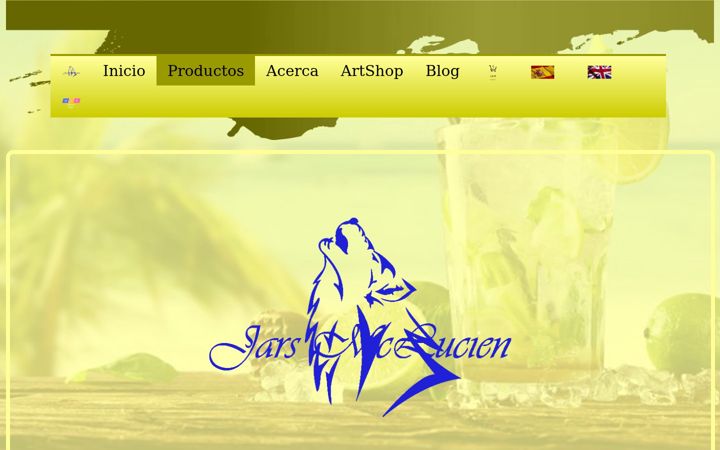 Screenshot of mcluciensdesigns.com