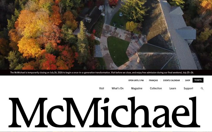 Captura de ecrã de mcmichael.com