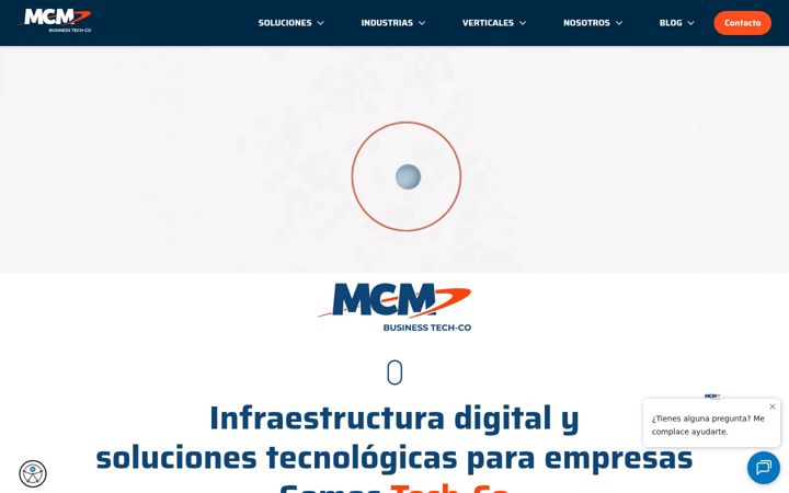Screenshot of mcmtelecom.com.mx