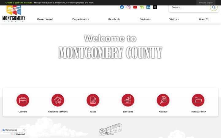 Screenshot stránky mcohio.org