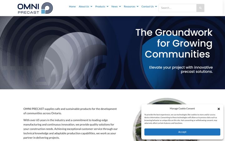 Screenshot of mconpipe.com