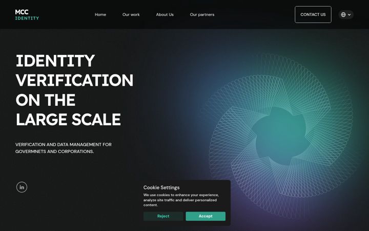 Screenshot of mcorecode.com