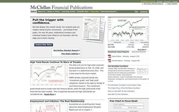 Screenshot of mcoscillator.com