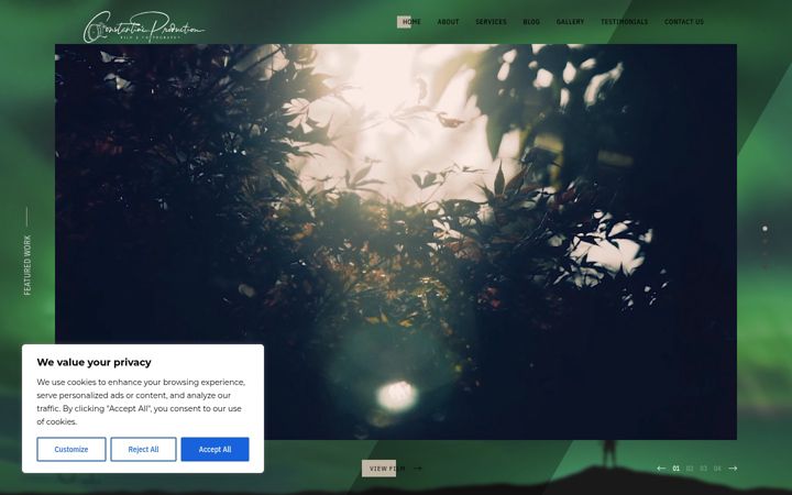 Screenshot of mcperfectservices.com