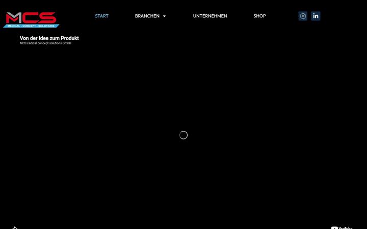 Screenshot of mcs-medical.com